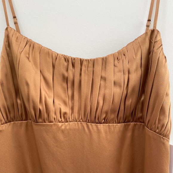 Reformation Mezcal Dress in Butterscotch - Picture 3 of 9